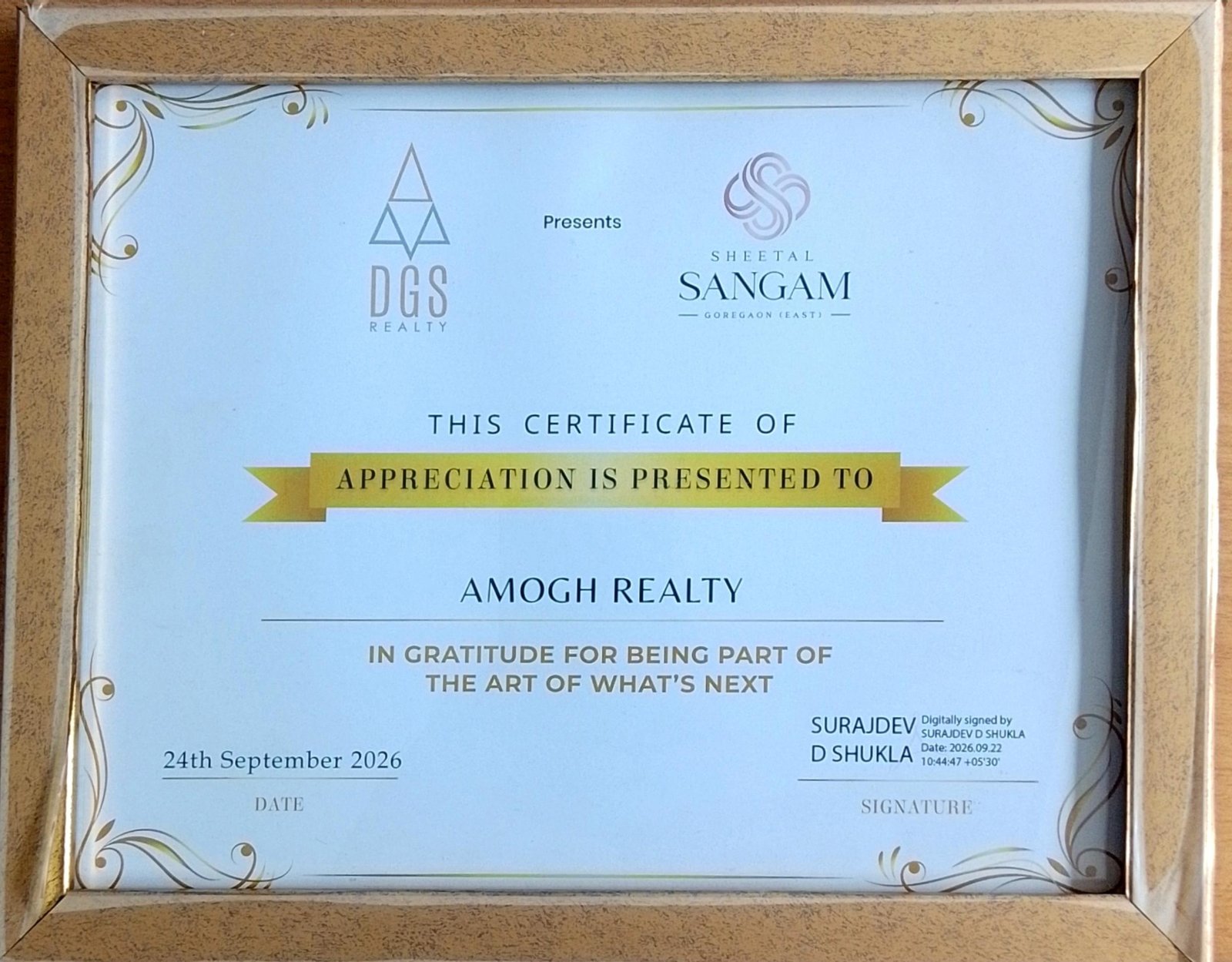 DGS Realty Sheetal Sangam